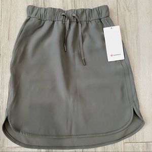 NWT Lululemon On The Fly Skirt